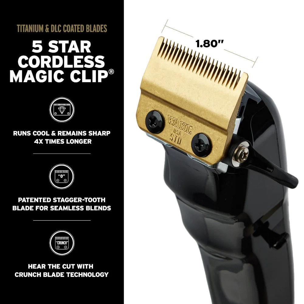 Combo tông đơ Wahl 5-Star Black/Gold