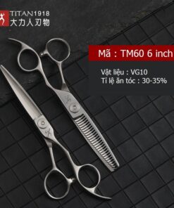 Bô kéo cắt tóc TiTan TM60 VG10 Steel