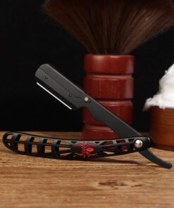 Dao cạo râu thép Spider trắng đỏ