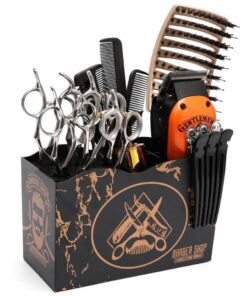 Hộp cắm kéo lược dụng cụ Barber