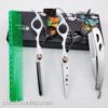Kéo cắt tóc kasho Trắng - Đen KN-03