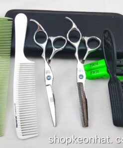 Kéo cắt tóc giá rẻ kasho quai vênh