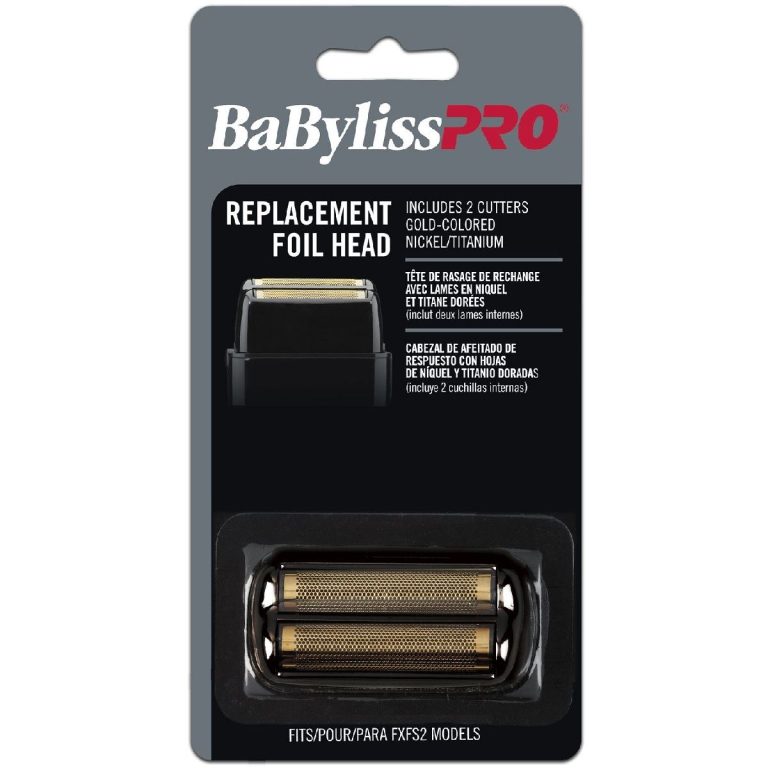 Nắp và lưỡi cạo khô Babyliss đen