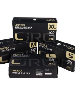 Bao tay đen JRL Nitrile không bột hộp 100 cái