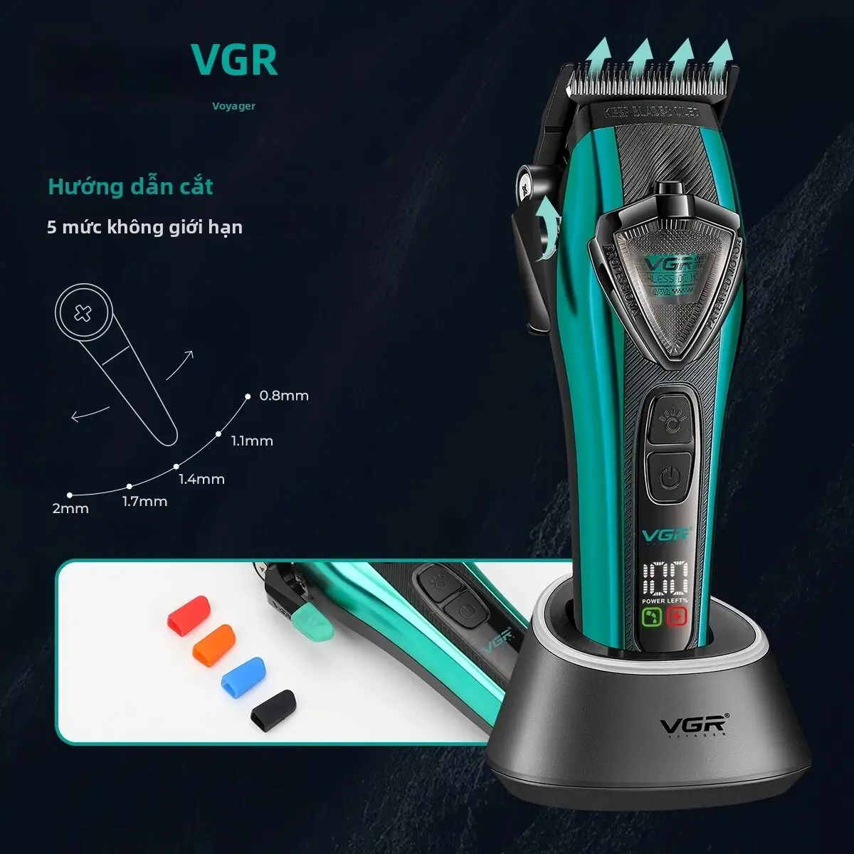 Tông Đơ Cắt Tóc VGR V-884C