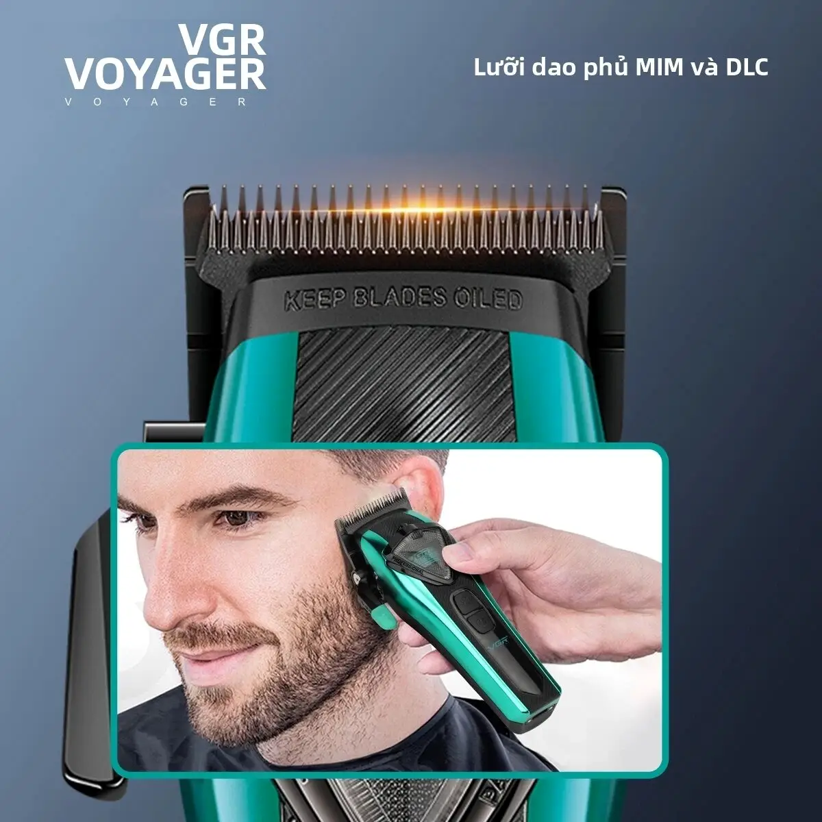 Tông Đơ Cắt Tóc VGR V-884C